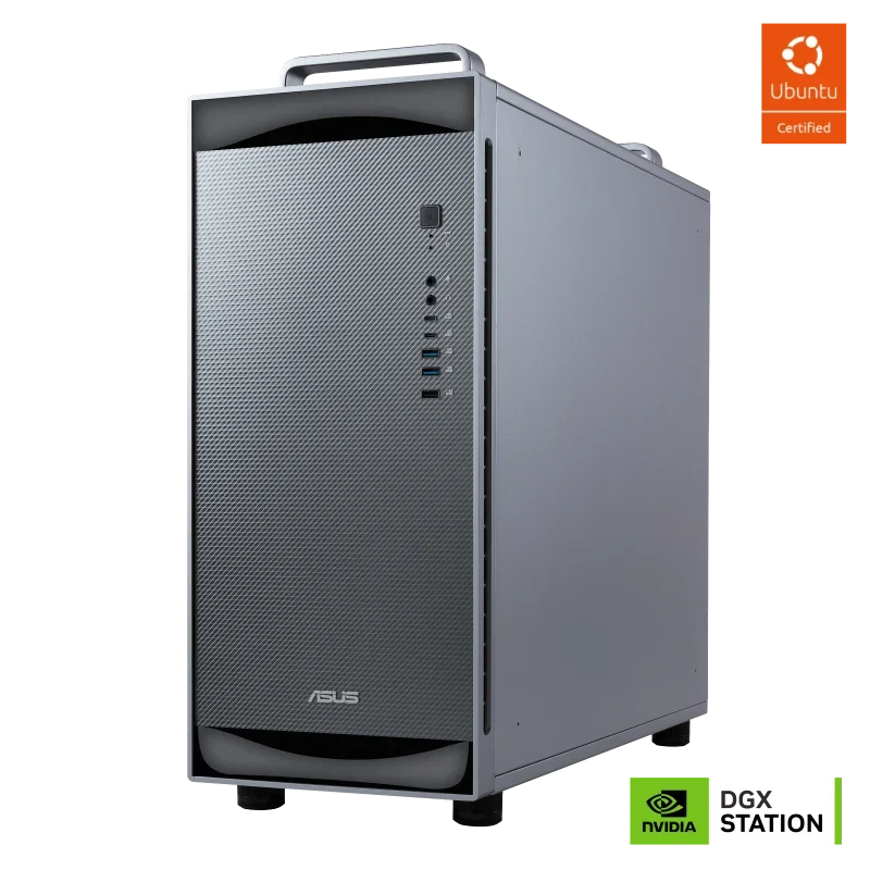 Station ASUS ExpertCenter Pro ET900N G3 vue de trois quarts