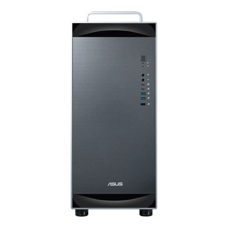 Façade et connectique de l’ASUS ExpertCenter Pro ET900N G3